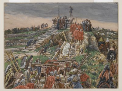 La processione verso il Calvario, illustrazione da La vita di Nostro Signore Gesù Cristo, 1886-94 da James Jacques Joseph Tissot