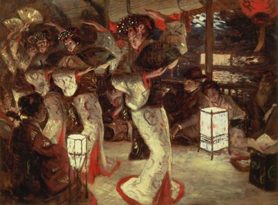 Il figliol prodigo nella vita moderna: in terre straniere, c.1882 da James Jacques Joseph Tissot