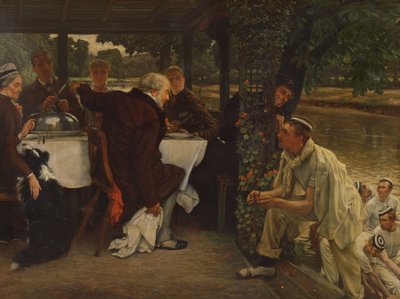 Il Figliol Prodigo nella Vita Moderna: Il Vitello Grasso, 1880 da James Jacques Joseph Tissot