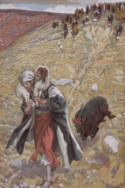 Il Capro Espiatorio, illustrazione per La Vita di Cristo, c.1886-94 da James Jacques Joseph Tissot