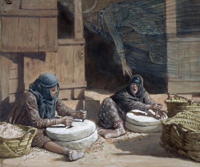 Le due donne al mulino (illustrazione per La vita di Cristo) da James Jacques Joseph Tissot