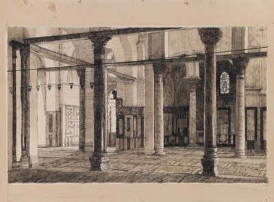 Transetto della Moschea di El-Aksa, illustrazione da La vita di Nostro Signore Gesù Cristo da James Jacques Joseph Tissot