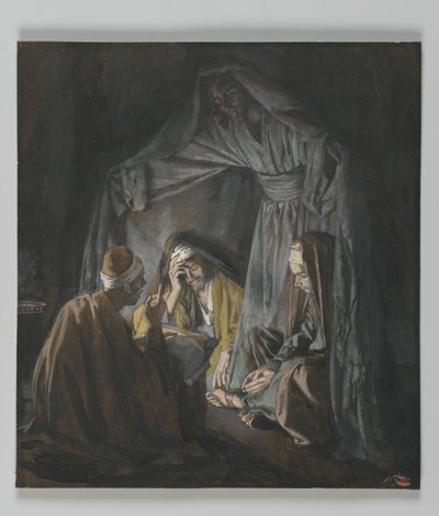 Due o tre riuniti nel mio nome, illustrazione da La vita di Nostro Signore Gesù Cristo da James Jacques Joseph Tissot