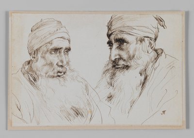 Tipi di ebrei, Gerusalemme, illustrazione da La vita di Nostro Signore Gesù Cristo da James Jacques Joseph Tissot