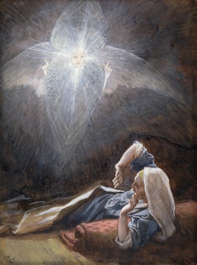 Visione di San Giuseppe, illustrazione per La vita di Cristo, c.1886-94 da James Jacques Joseph Tissot