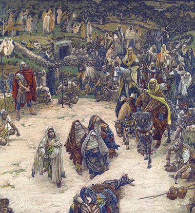 Cosa vide il nostro Signore dalla Croce - Cosa vide il nostro Salvatore dalla Croce - da "La vita del nostro Signore Gesù Cristo" - 1899 di James Tissot da James Jacques Joseph Tissot