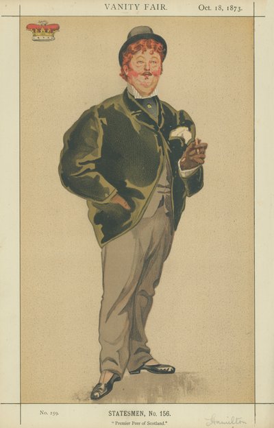 William Alexander Louis Stephen Hamilton-Douglas, Duca di Hamilton da James Jacques Joseph Tissot