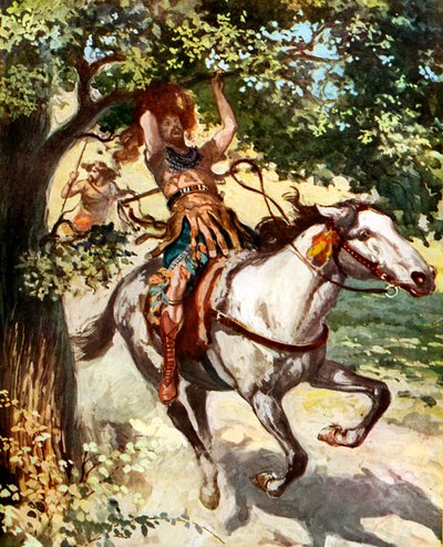 Assalonne appeso alla quercia da James Jacques Joseph after Tissot