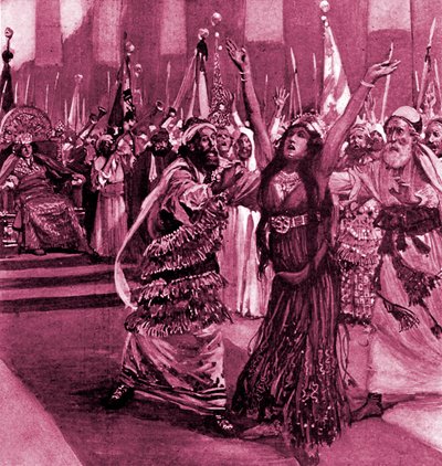 Atalia e Ioas da James Jacques Joseph after Tissot