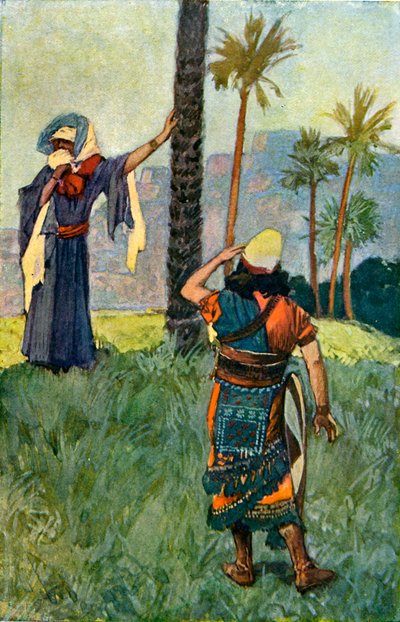 Debora sotto la palma di J James Tissot da James Jacques Joseph after Tissot