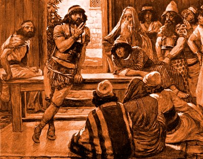 Sansone propone un enigma da James Jacques Joseph after Tissot
