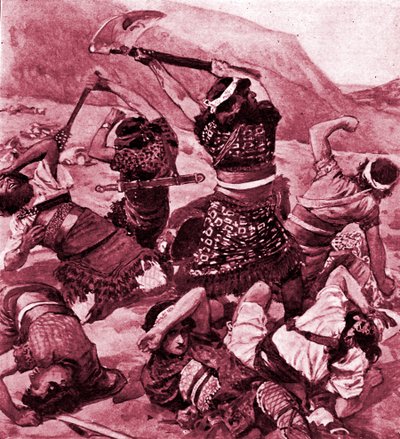 Samgar, figlio di Anat da James Jacques Joseph after Tissot