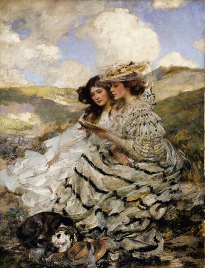 Sulle dune (Lady Shannon e Kitty) da James Jebusa Shannon