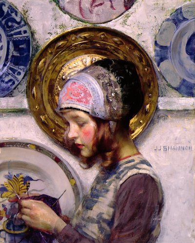 La calza viola da James Jebusa Shannon