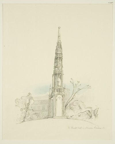 Bristol High Cross nei giardini di Stourhead da James Johnson