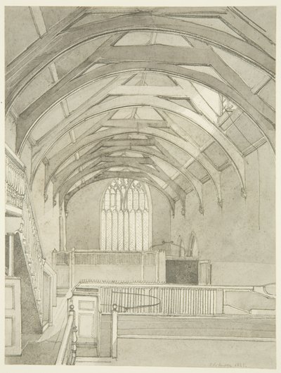 Interno della Guildhall da James Johnson