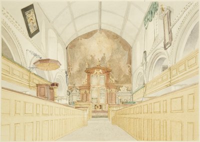 Interno della Chiesa di San Giacomo da James Johnson