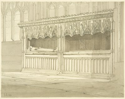 Monumento a Sir Thomas Mede in St Mary Redcliffe da James Johnson