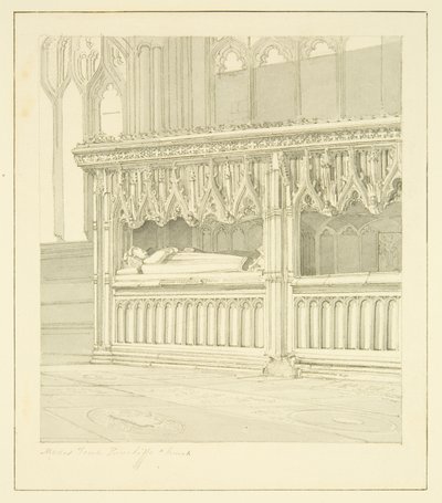 Monumento a Sir Thomas Mede in St Mary Redcliffe da James Johnson