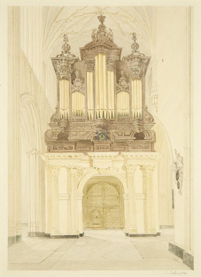 Organo e tribuna dell