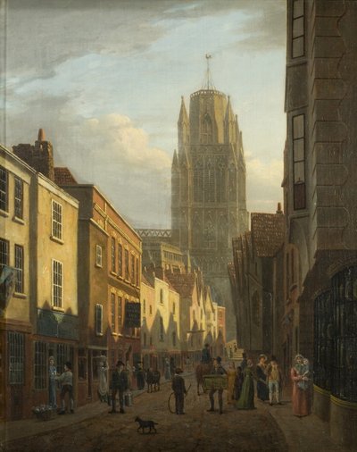 Redcliffe Street, Bristol, c.1821 da James Johnson