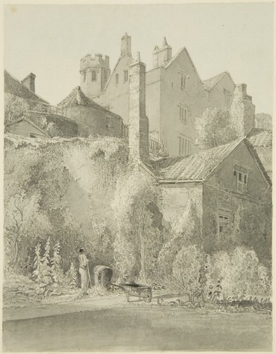 The White Lodge, vista dal giardino della City School (Queen Elizabeth