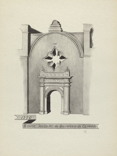 Missione San Carlos de Borromeo de Carmelo da James Jones