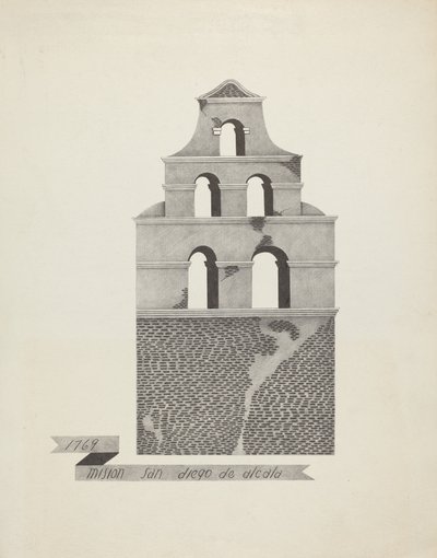 Missione San Diego de Alcala da James Jones