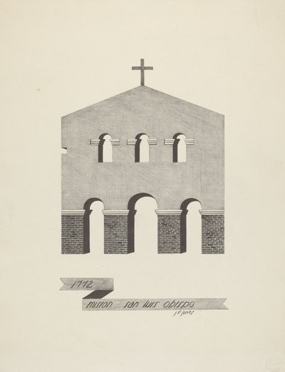 Missione San Luis Obispo da James Jones