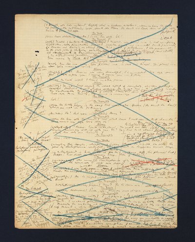 Manoscritto autografo dell