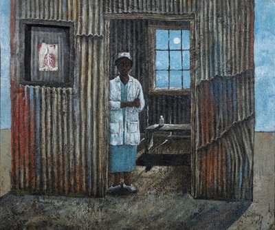 Infermiera della Moonlit Clinic da James Kamande