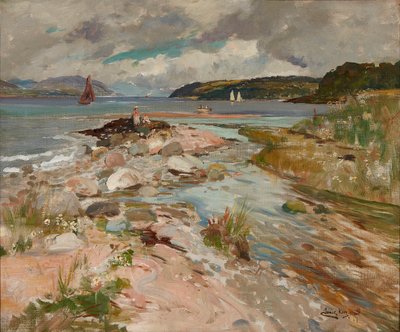 Riva vicino a Inverkip da James Kay