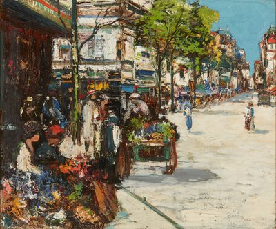 Il Mercato dei Fiori - Dieppe da James Kay