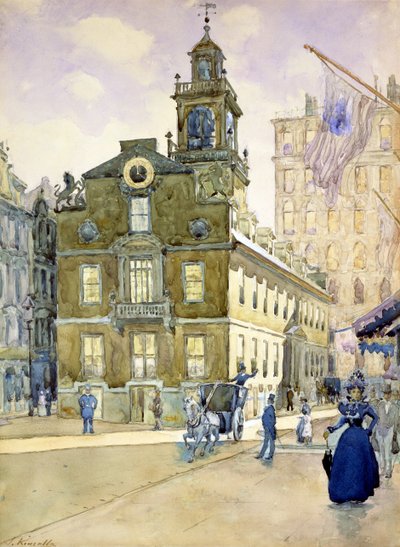 La State House da Park Street, Boston da James Kinsella