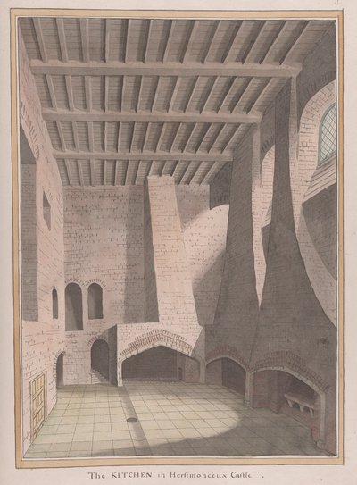 Castello di Herstmonceux, East Sussex: La cucina da James Lambert  of Lewes