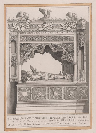 Il Monumento di Thomas Fiennes da James Lambert  of Lewes