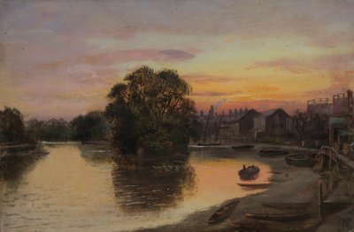 Kew al tramonto - proprietà di Paton da James Lewis