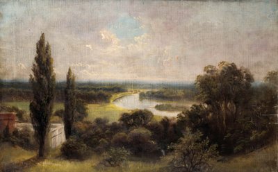 Vista sui campi di Ham dalla cima di Richmond Hill da James Lewis