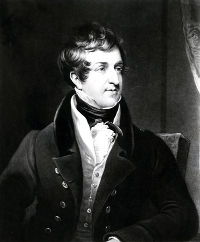 John Cam Hobhouse, stampa di Charles Turner, 1834 da James Lonsdale