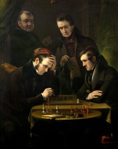 I giocatori di scacchi da James Lonsdale
