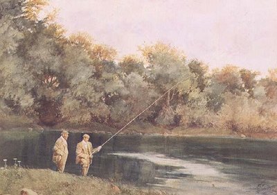 Al laghetto di Vale of Health, Hampstead Heath da James Loxham Browne