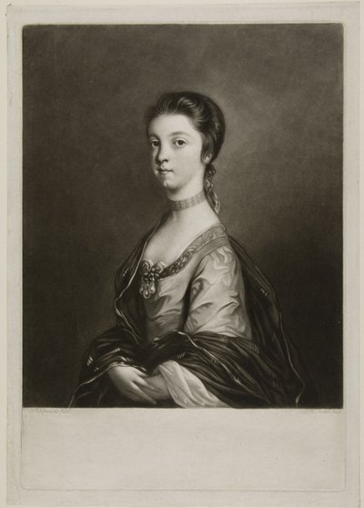 Lady Elizabeth Montagu da James MacArdell