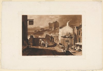 Morpeth, Northumberland, dal Liber Studiorum da James Mallord William Turner