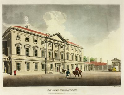 Leinster House, Dublino da James Malton