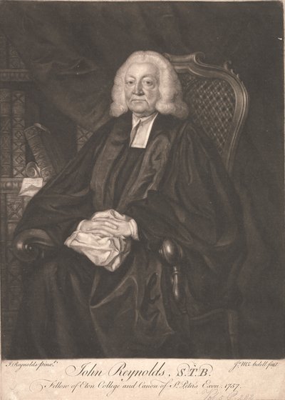 Dr. John Reynolds, S.T.B. da James McArdell