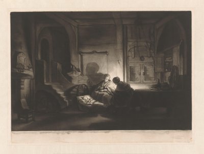 Sacra Famiglia di sera da James McArdell