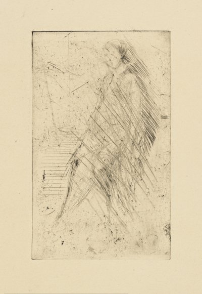 Impressioni da lastre cancellate di Whistler - Riposo da James Abbott McNeill Whistler