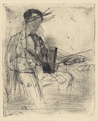 Impressioni da lastre cancellate di Whistler - Ross Winans da James Abbott McNeill Whistler