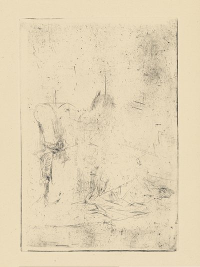 Impressioni da lastre cancellate di Whistler - Figura seduta da James Abbott McNeill Whistler