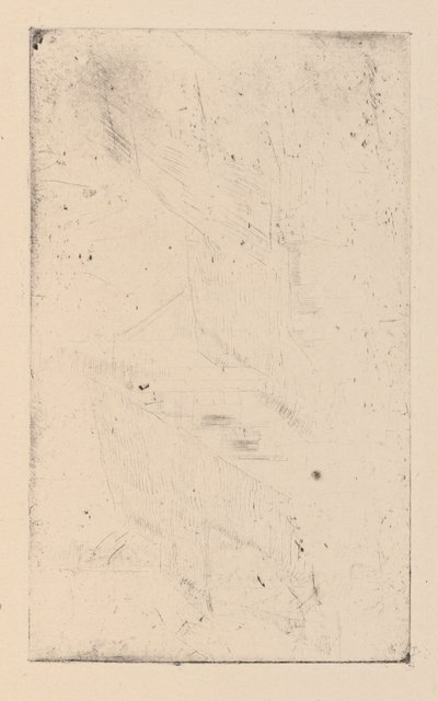 Impressioni da piastre cancellate di Whistler - Il Muff da James Abbott McNeill Whistler